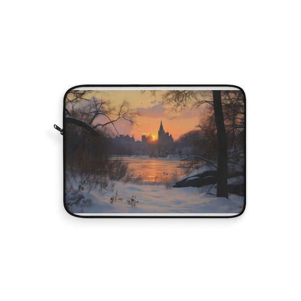 "Central Park Snow Sunset Sleeve"
