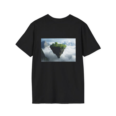Chained Floating Island Mountain Shirt