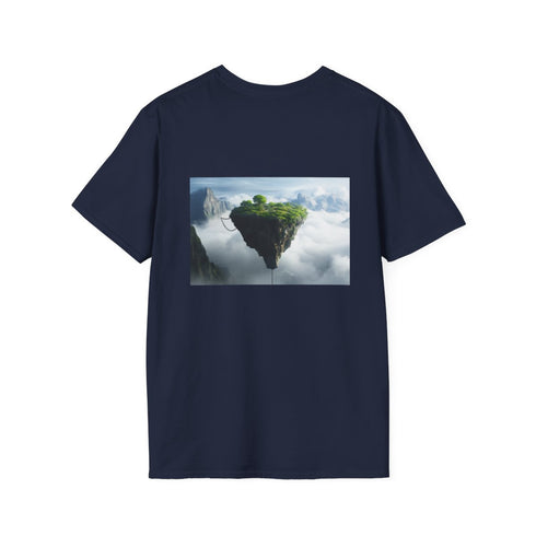 Chained Floating Island Mountain Shirt