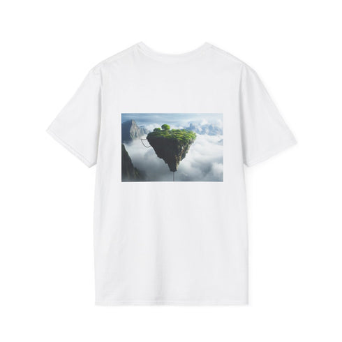 Chained Floating Island Mountain Shirt