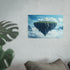 Chained Floating Islands Mountain Poster