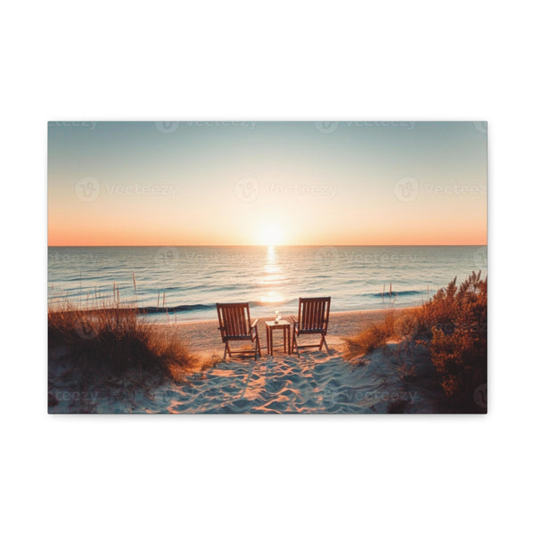 "Chairs Embrace Last Light Solitude"