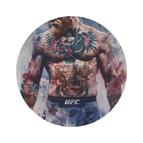 "Champion McGregor Watercolor Round Rug"