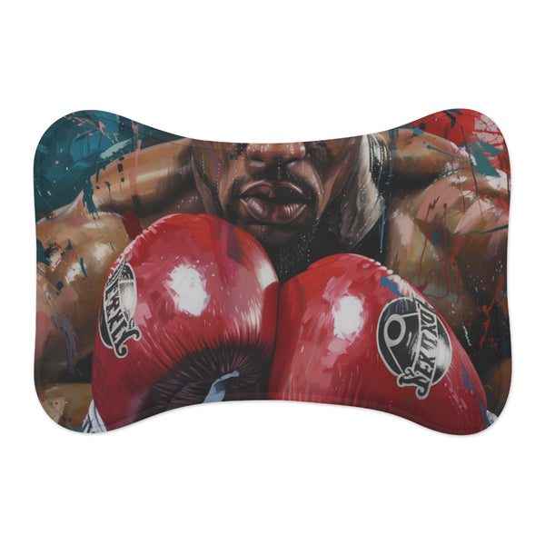 "Champion Paws: Anthony Joshua Pet Mat"