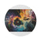 "Chaos Vortex Round Rug"