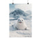 "Charming Baby Harp Seal Portrait"