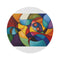 "Cheerful Abstract Emotion Rug"