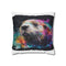 "Cheerful Otter Watercolor Pillowcase"