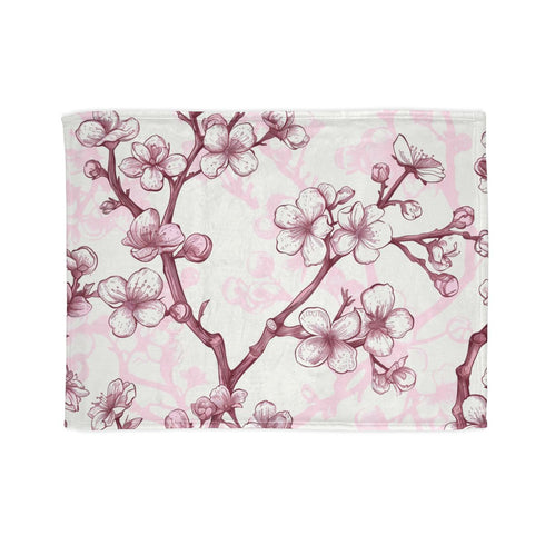 "Cherry Blossom Dream Bed Cover"