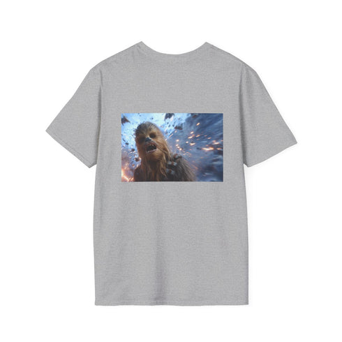 Chewbacca Roaring in Battle Scene.