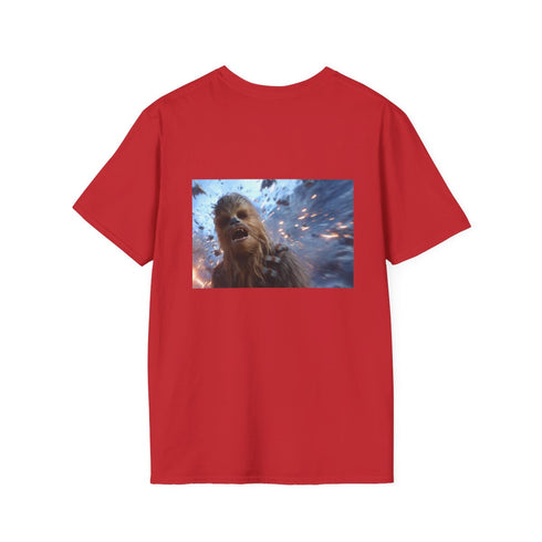 Chewbacca Roaring in Battle Scene.