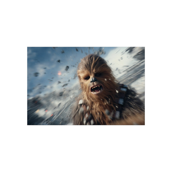 Chewbacca Roars in Epic Battle