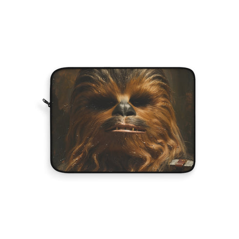 "Chewbacca Star Laptop Sleeve: Fiercely Galactic Protection"