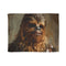 "Chewbacca Star Wars Bed Cover: Galactic Dreams Await"