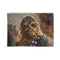Chewbacca Watercolor Bed Cover: Dream in Galactic Style