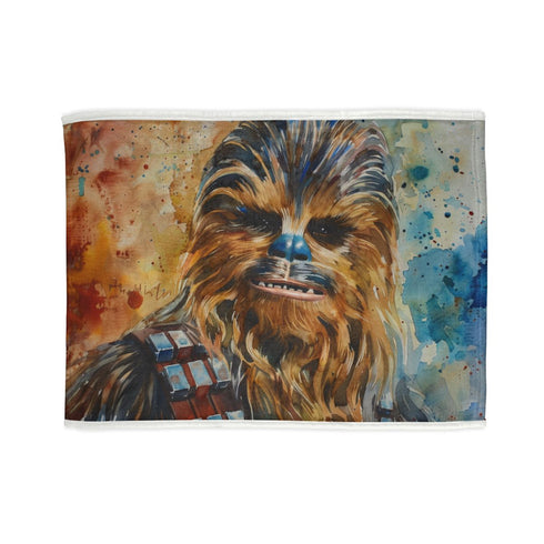 "Chewbacca Watercolor Dreams Bed Cover"