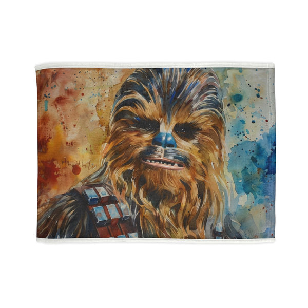 "Chewbacca Watercolor Dreams Bed Cover"