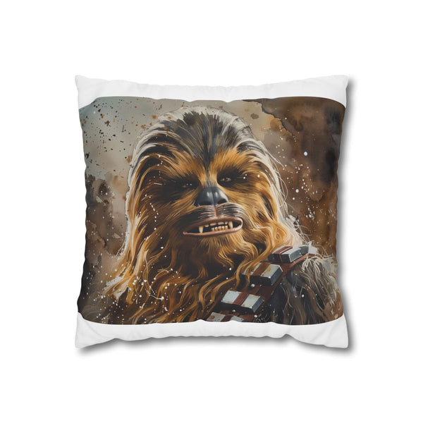 "Chewbacca Watercolor Pillowcase: Wookie Wonderland"