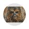"Chewbacca Watercolor Round Rug"