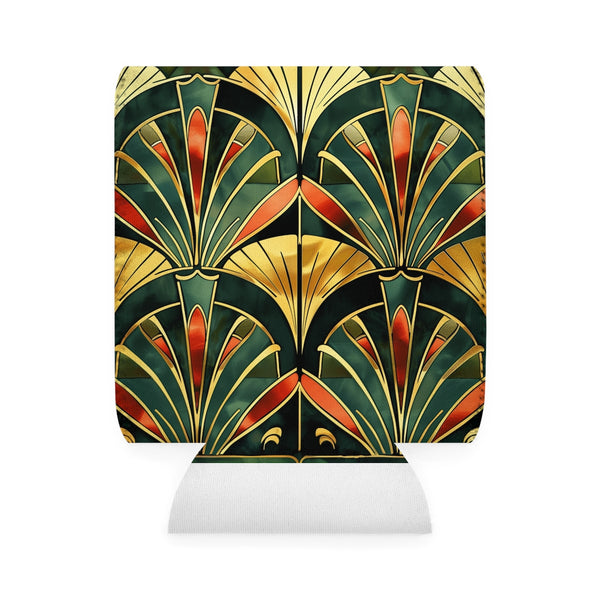 Chic Abstract Art Deco Can Sleeve