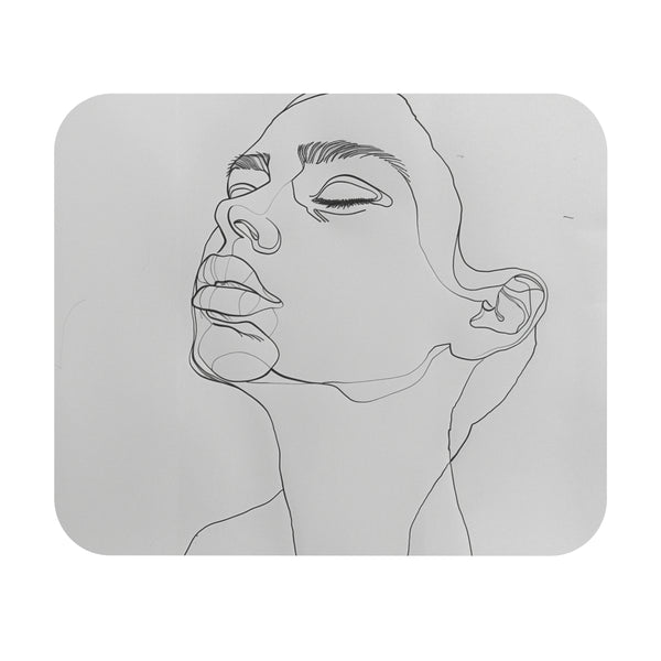 Chic and Modern Face Mousepad