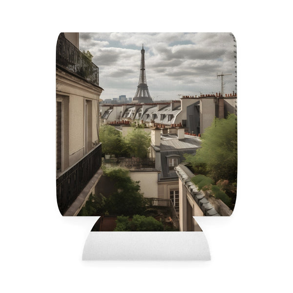 Chic Eiffel Tower Can Sleeve