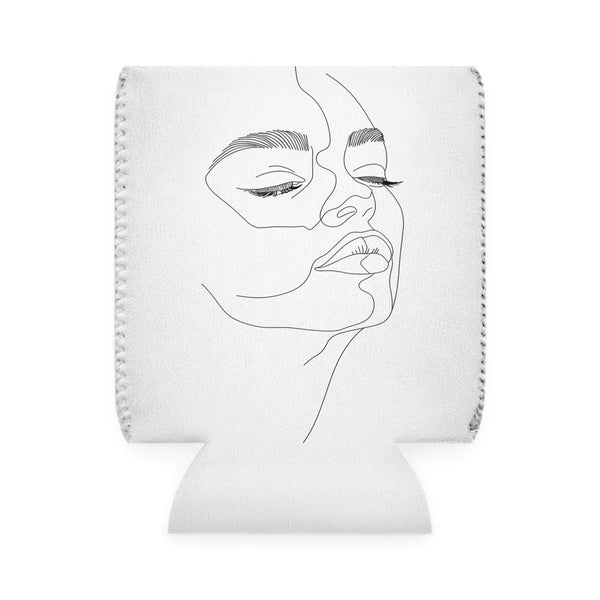 Chic Face Art Can Sleeve