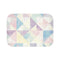 "Chic Geometric Bath Mat: Seamless Style"
