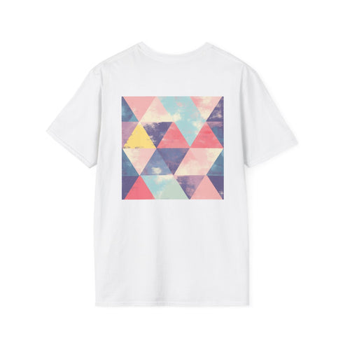 Chic Geometric Seamless Tee: 19