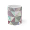 "Chic Pastel Geometric Coffee Mug"