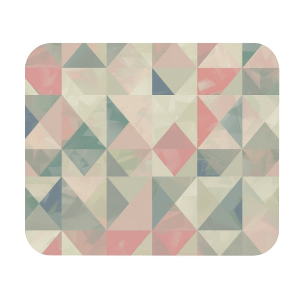 Chic Pastel Geometrics Mouse Pad
