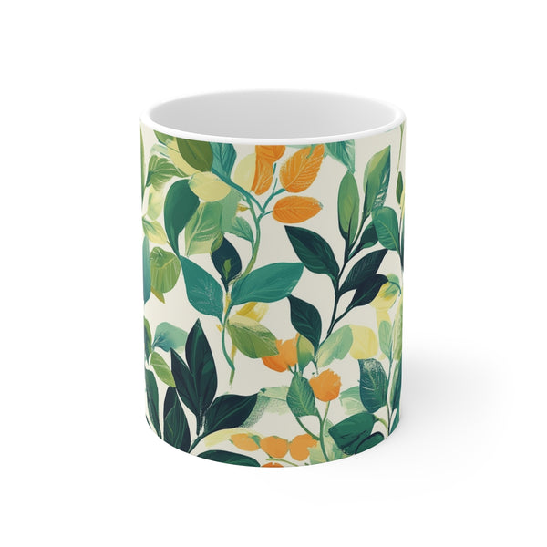 "Chic Patterned Coffee Mug"