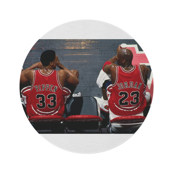 "Chicago Legends Round Rug"