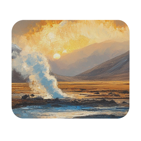 Chilean Geyser Blast Mouse Pad