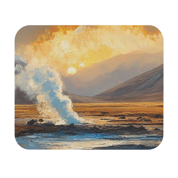 Chilean Geyser Blast Mouse Pad