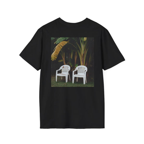 Chill Out in Style White Plastic Chairs T-shirt