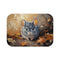 "Chinchilla Chic Bath Mat"