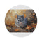 "Chinchilla Magic Round Rug"