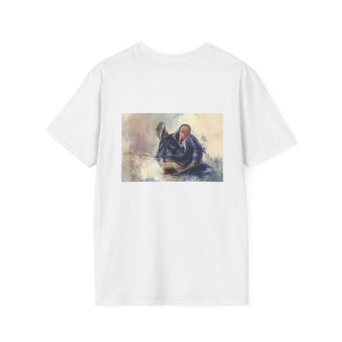 Chinchilla Portrait T-Shirt: Adorable Art