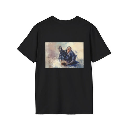 Chinchilla Portrait T-Shirt: Adorable Art