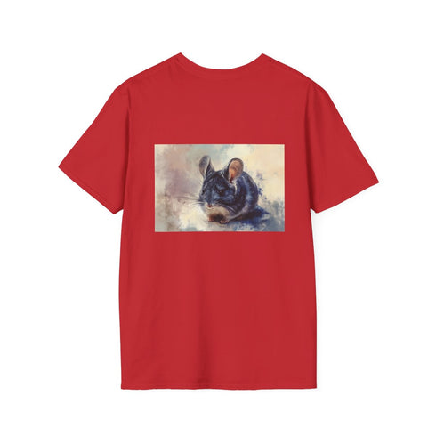 Chinchilla Portrait T-Shirt: Adorable Art