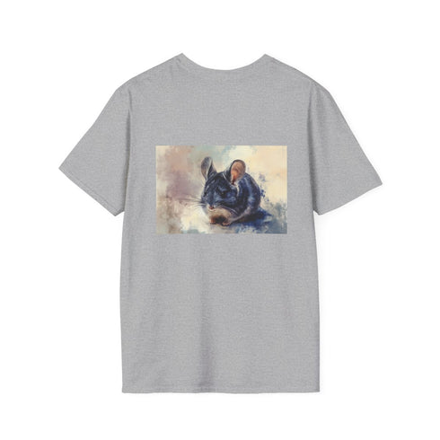 Chinchilla Portrait T-Shirt: Adorable Art