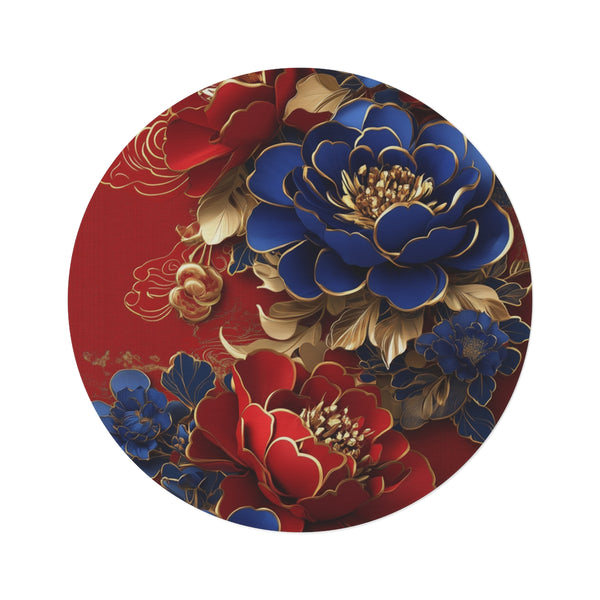 "Chinese Snake Red Envelope Rug"