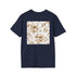 Chinoiserie Beige Watercolor Floral Tee