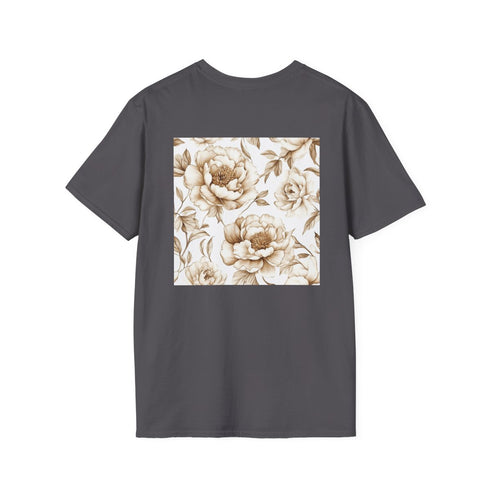 Chinoiserie Beige Watercolor Floral Tee