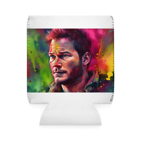 Chris Pratt Neon Can Cooler