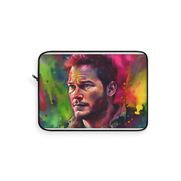 "Chris Pratt Watercolor Neon Sleeve"