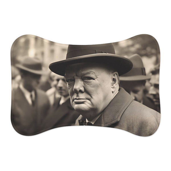 "Churchill's Warzone Pet Mat"