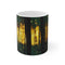 Circuit Board Forest Sunrise Mug