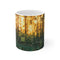 Circuit Board Sunrise Forest Mug